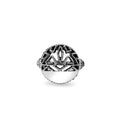 925 Sterling Silver Songket Collection Signet Ring