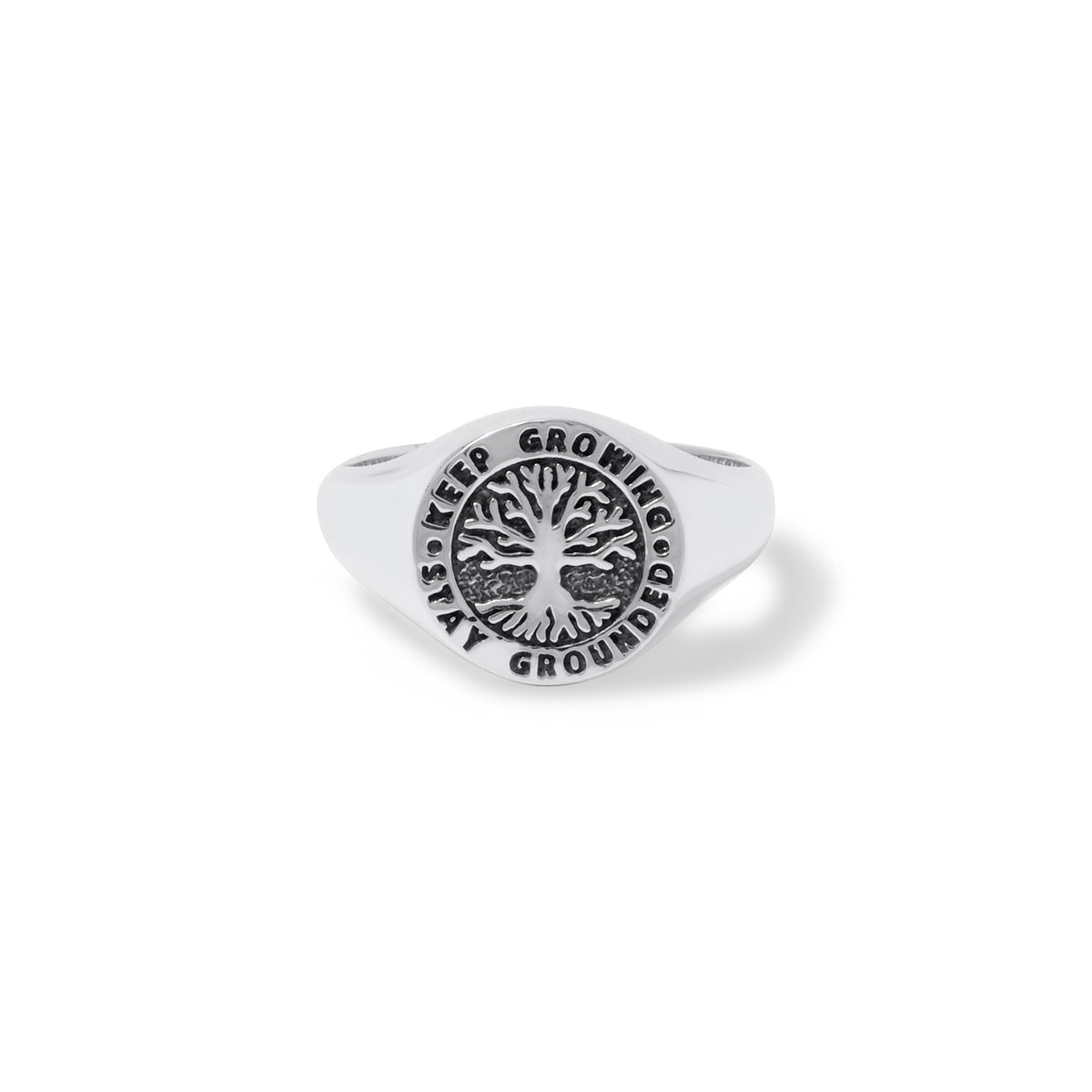 Cincin Signet Perak 925 Koleksi Tree Of Life New Design