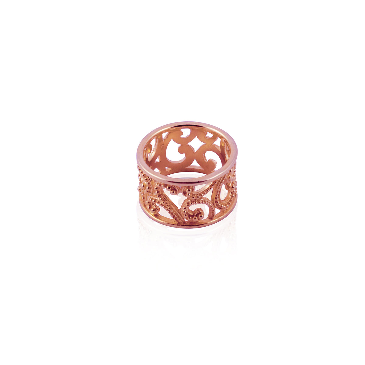 Large Band Ring 925 Silver Ombak Segara Sterling Silver Collection