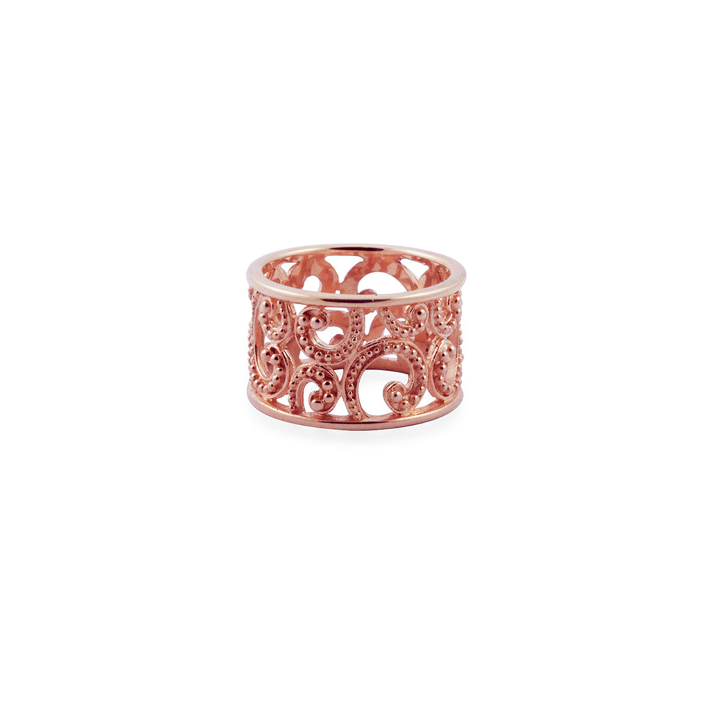 Large Band Ring 925 Silver Ombak Segara Sterling Silver Collection