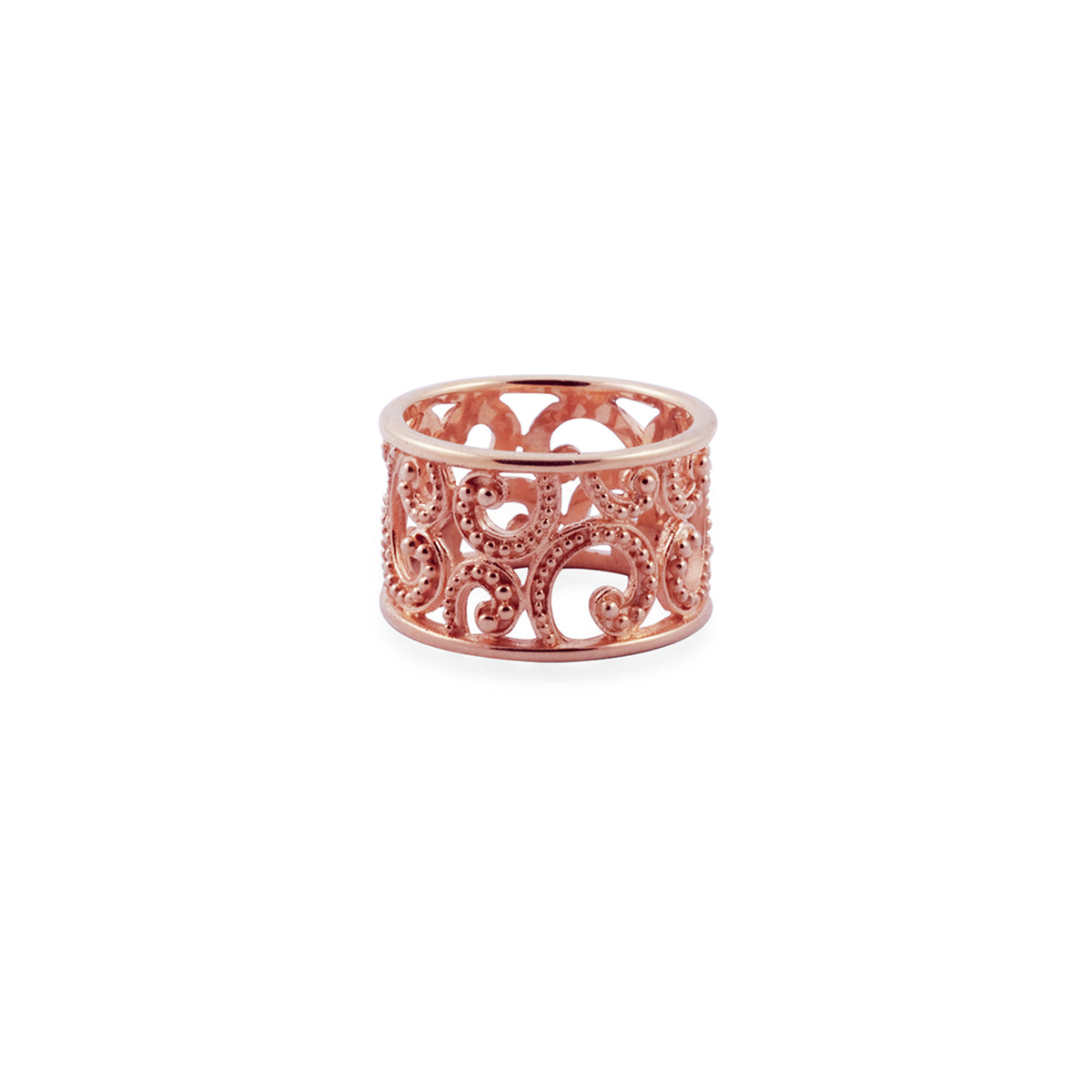 Large Band Ring 925 Silver Ombak Segara Sterling Silver Collection