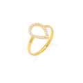 Pears Collection 925 Sterling Silver Gold Plated Ring