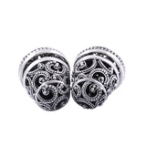 Anting Perak 925 Koleksi Ombak Segara Silver Traditional Balinese Earrings