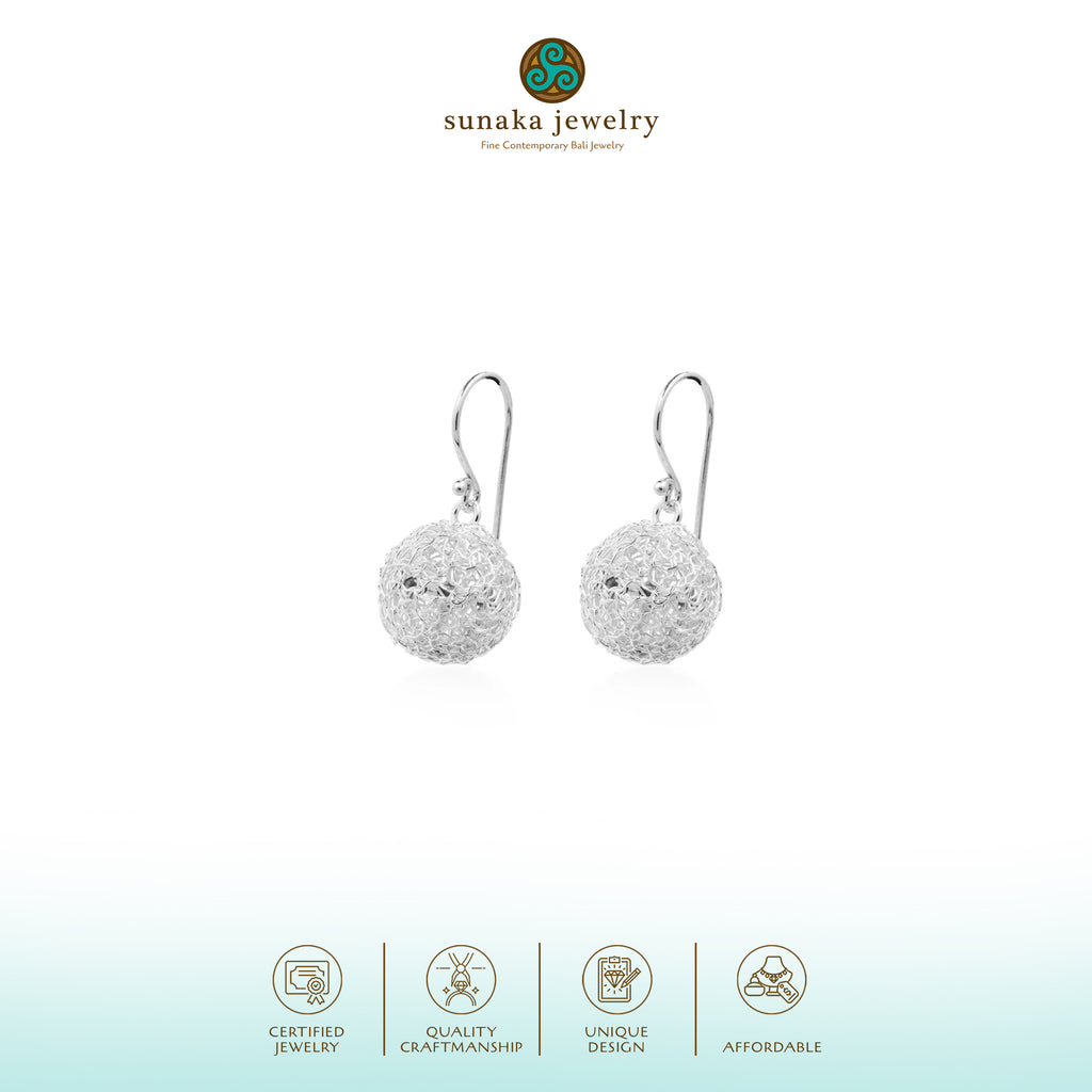 Sebun Collection Dangle Earring 925 Silver