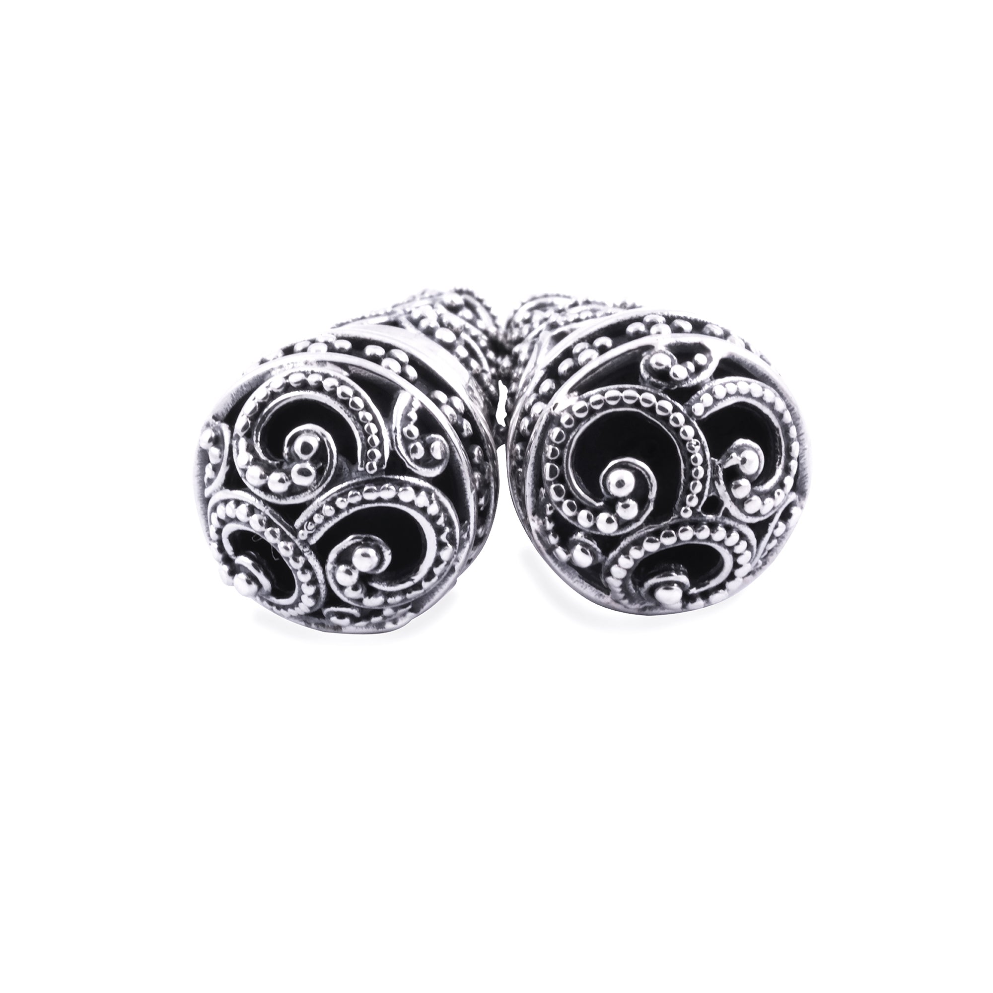 Anting Subeng Kecil Perak 925 Koleksi Ombak Segara Sterling Silver