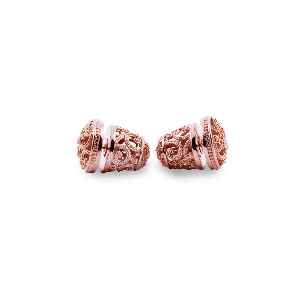Anting Subeng Besar Perak 925 Koleksi Ombak Segara Sterling Silver