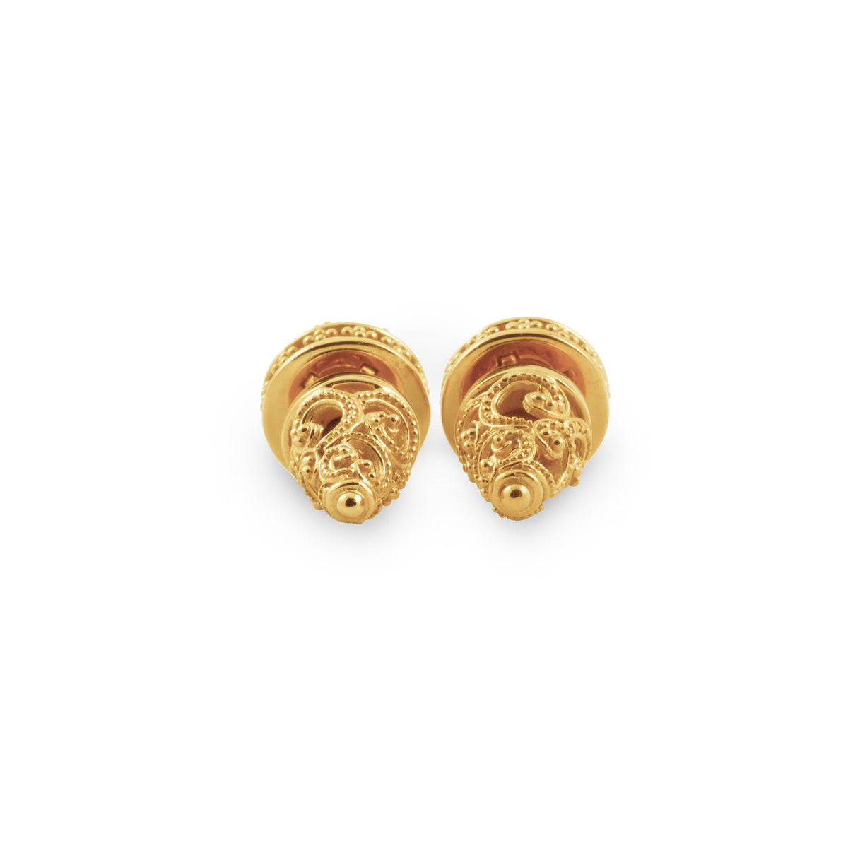 Anting Subeng Kecil Perak 925 Koleksi Ombak Segara Sterling Silver