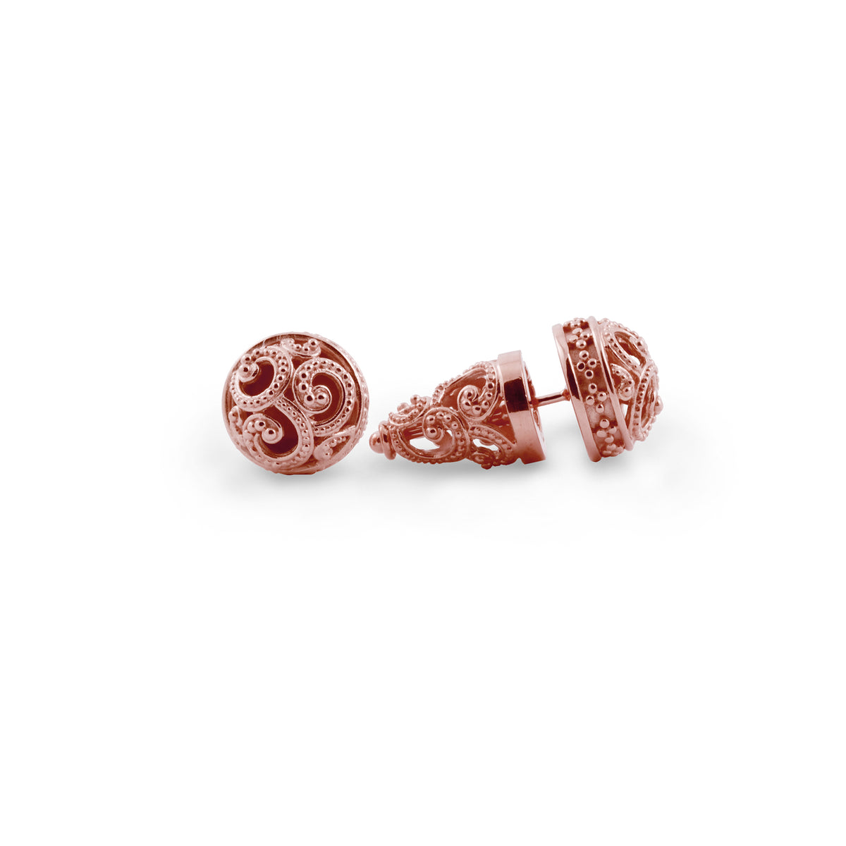 Anting Subeng Kecil Perak 925 Koleksi Ombak Segara Sterling Silver