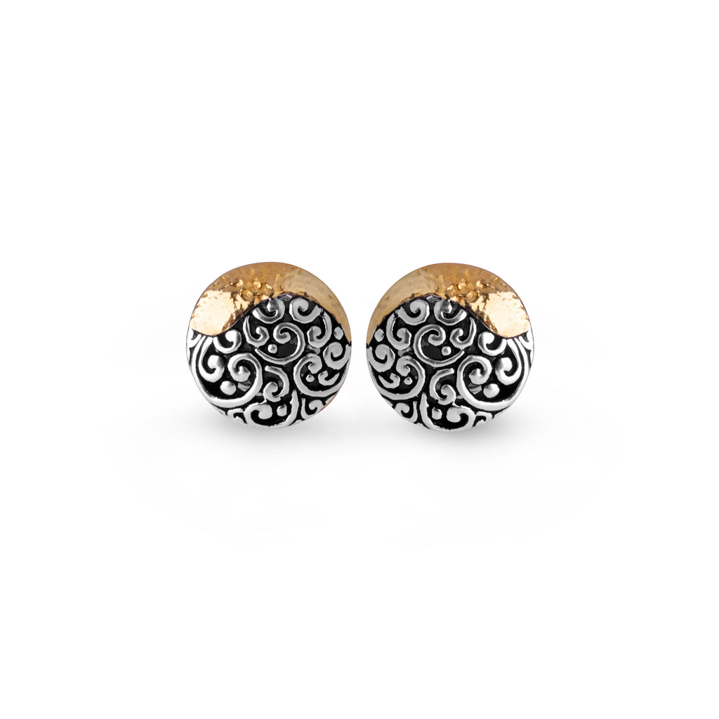 925 Silver Small Subeng Earrings Ayung Collection