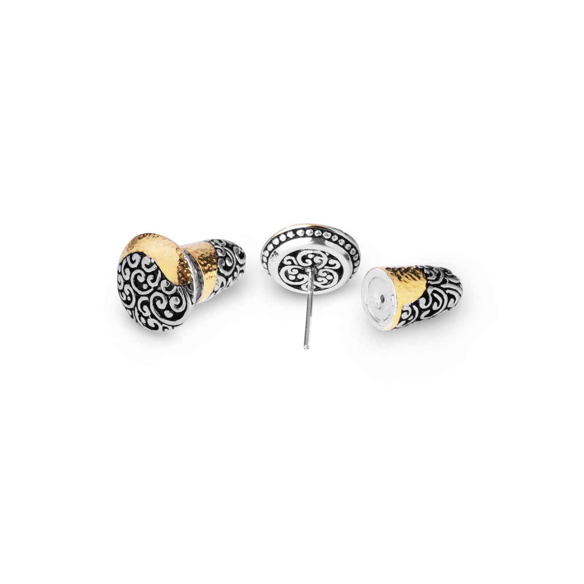 925 Silver Small Subeng Earrings Ayung Collection
