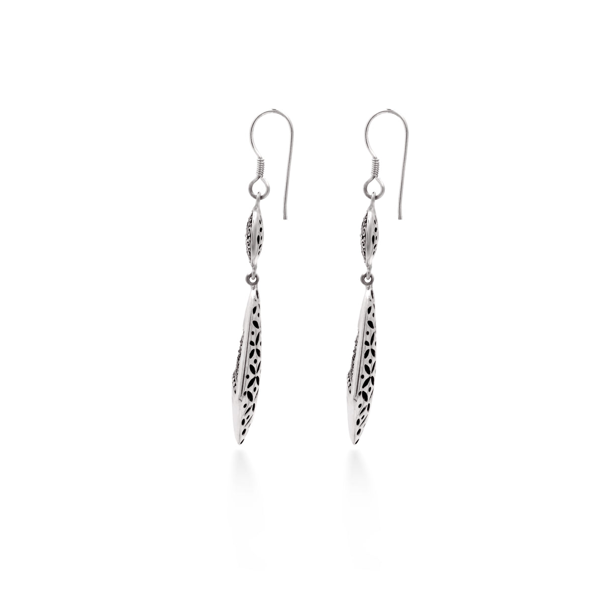 Anting Dangle Koleksi Batik Indonesia Sterling Silver 925