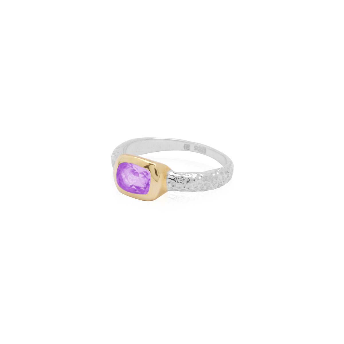 Cincin Perak 925 Koleksi Hammer Permata