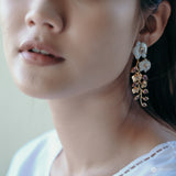 Anting Perak 925  koleksi Anggrek Ear Drop Earring