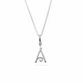 Pendant Alphabet Silver