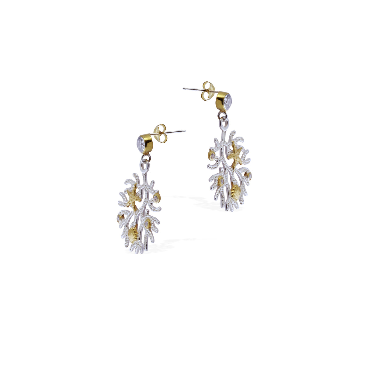 Anting Perak 925 Koleksi Coral Reef