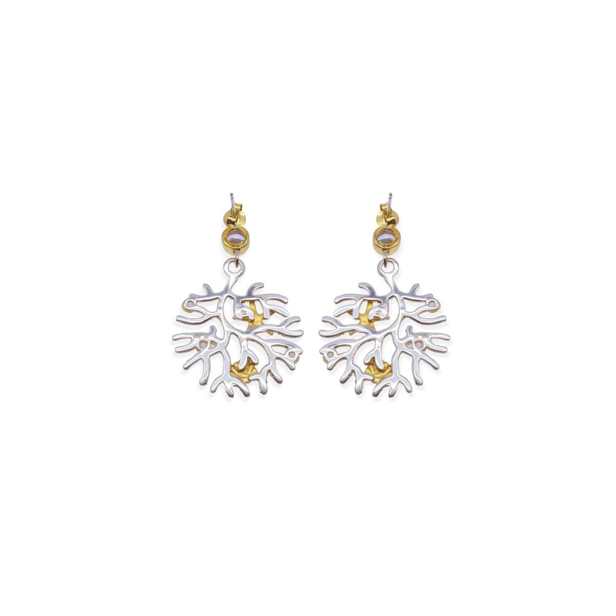 Anting Perak 925 Koleksi Coral Reef