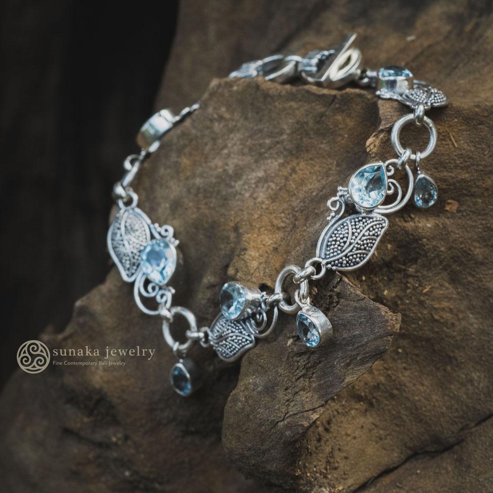 Silver 925 Kembang Harum Collection Chain Bracelet