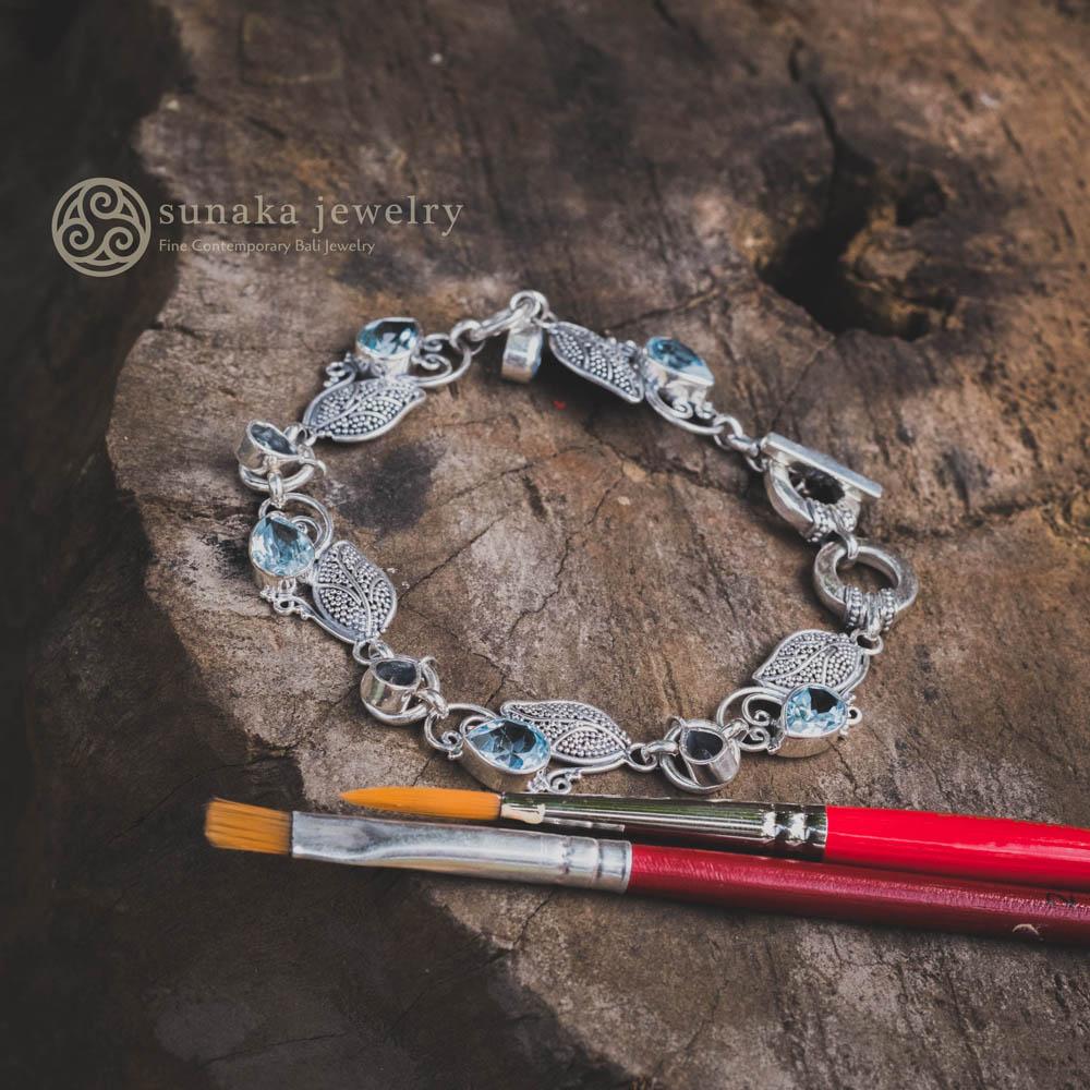 Silver 925 Kembang Harum Collection Chain Bracelet