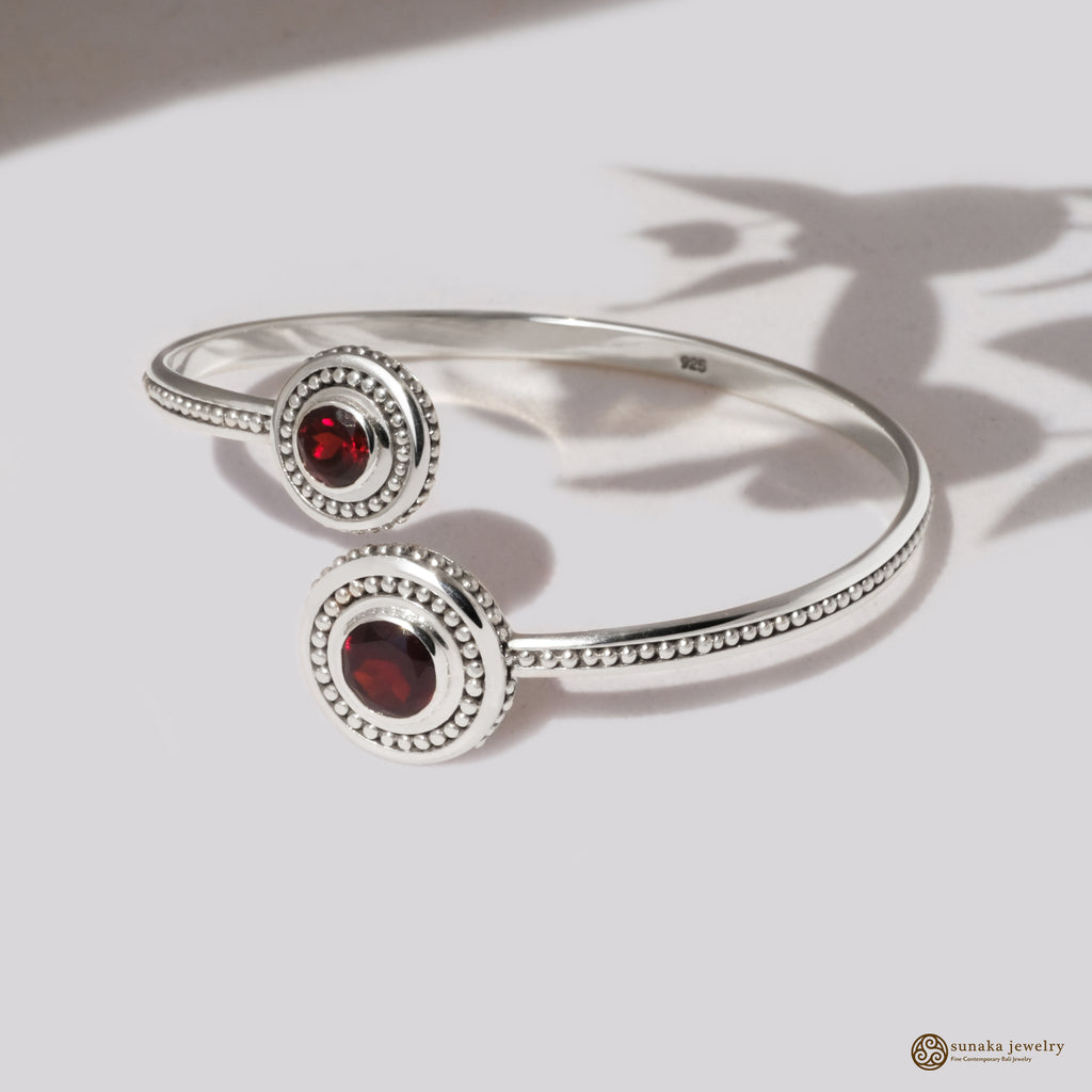 Jawan Keliling Sterling Silver 925 Bangle Bracelet
