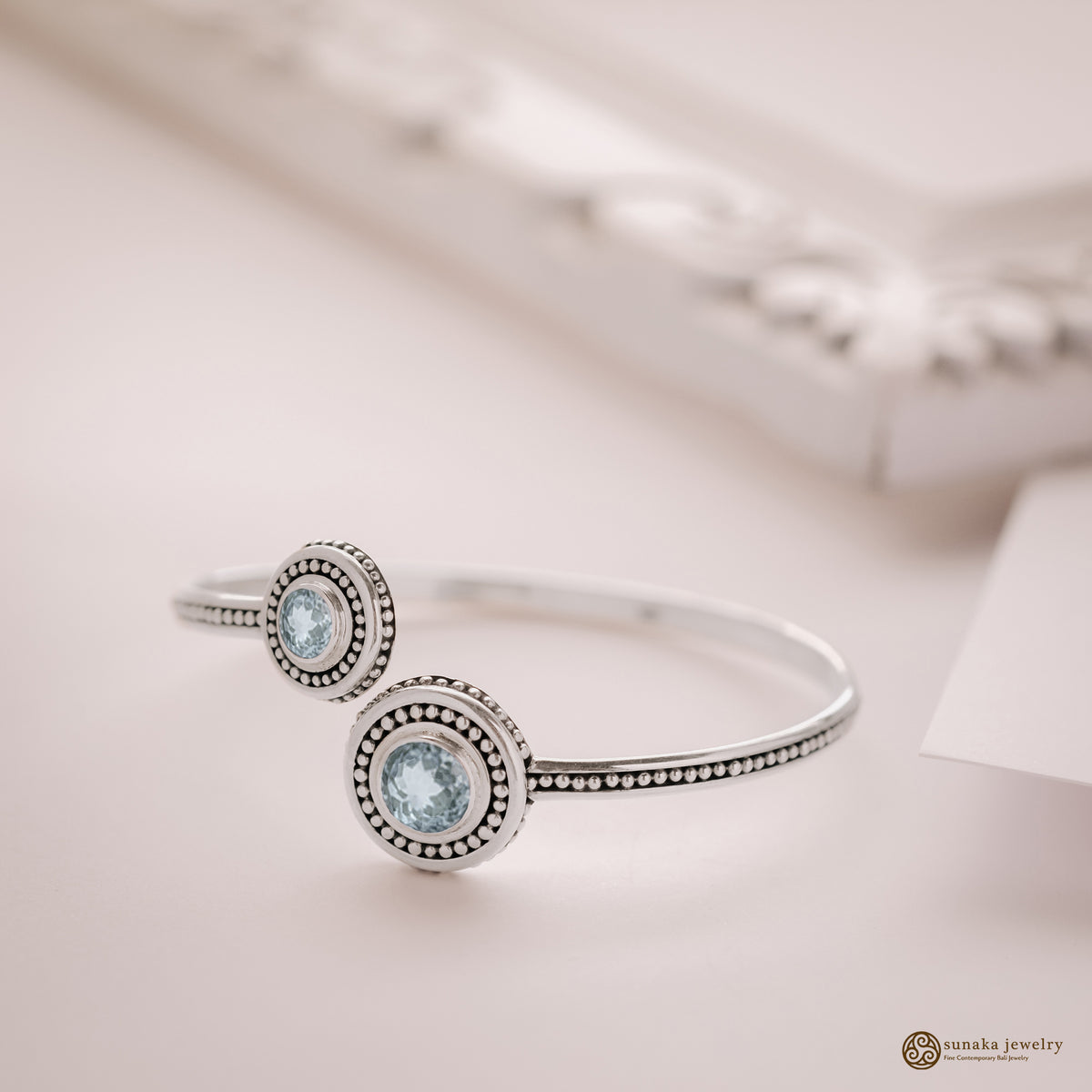 Jawan Keliling Sterling Silver 925 Bangle Bracelet