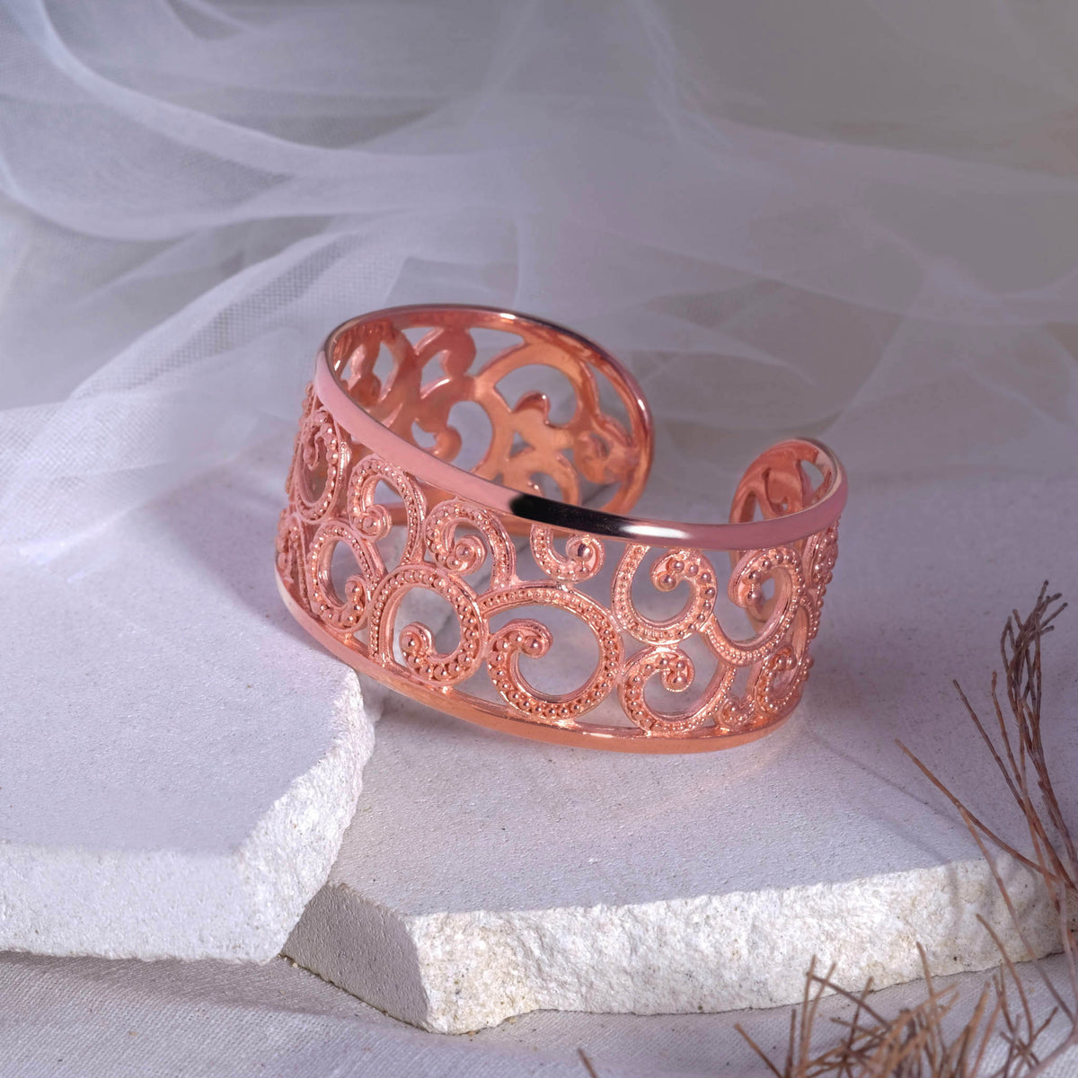 Gelang Ombak Segara Cuff Bracelet Perak 925