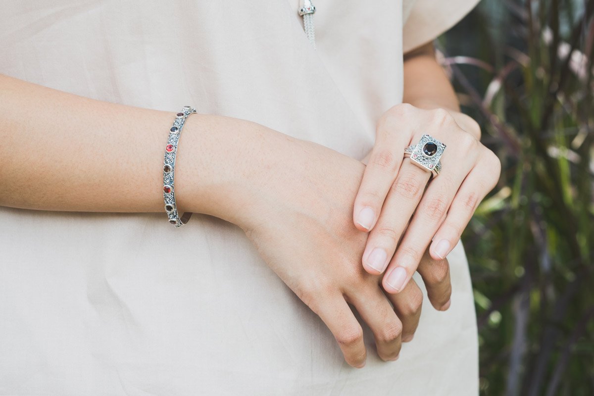 925 Silver Tridatu Collection Bracelet