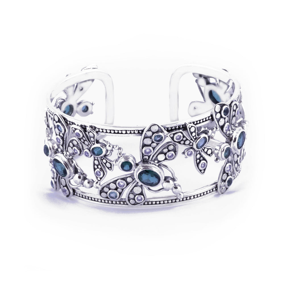 Bali Dragonfly Collection 925 Sterling Silver Bracelet
