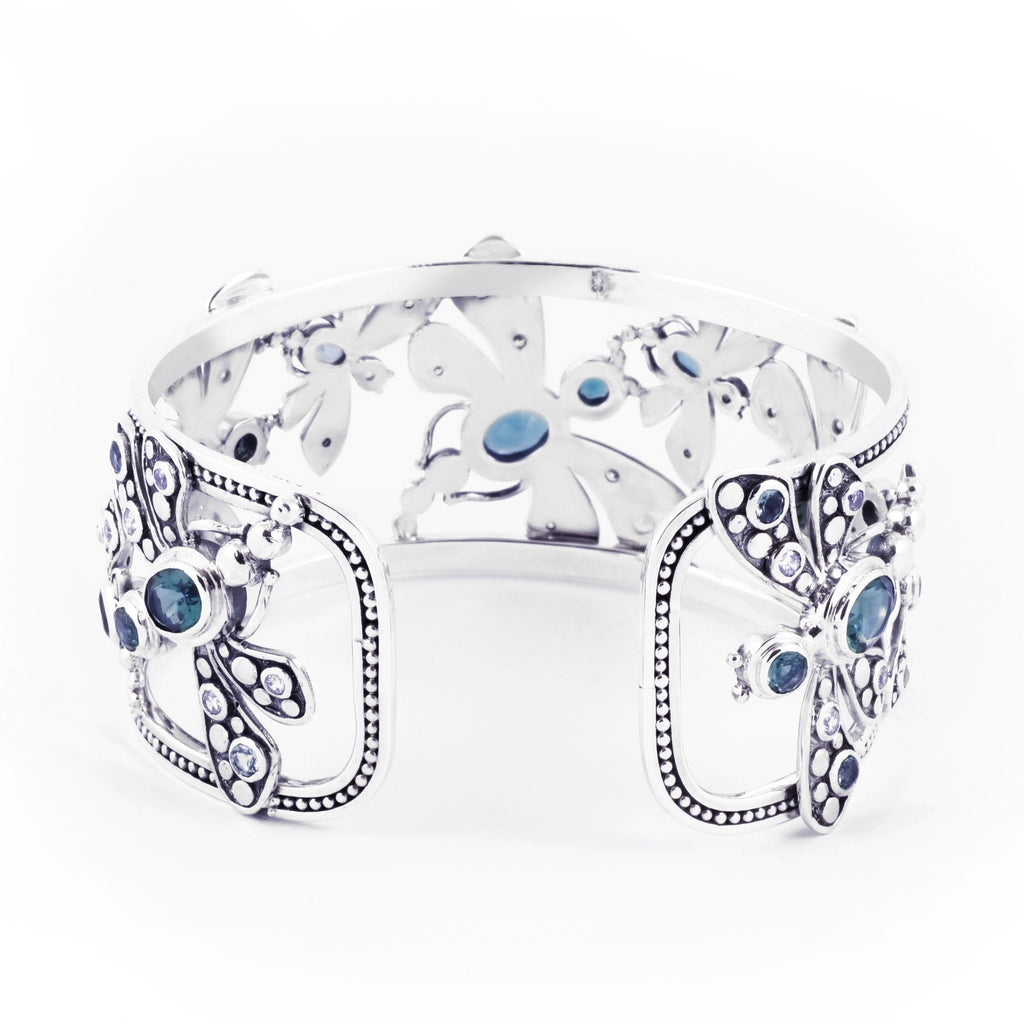 Bali Dragonfly Collection 925 Sterling Silver Bracelet