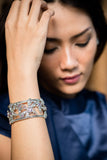 Gelang Capung Bali Silver Cuff Bracelet