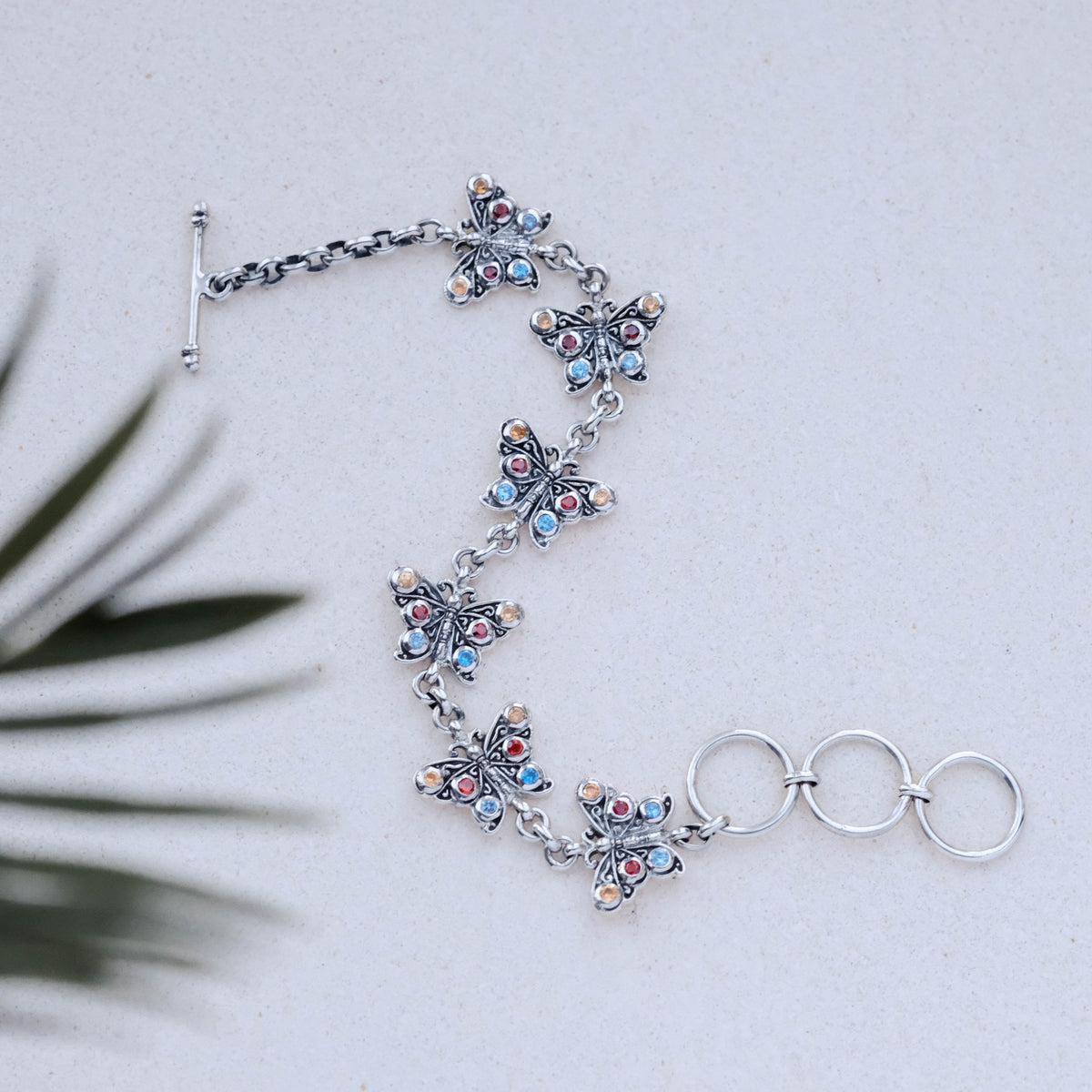 Gelang Rantai Besar Koleksi Kupu Kupu Sterling Silver 925