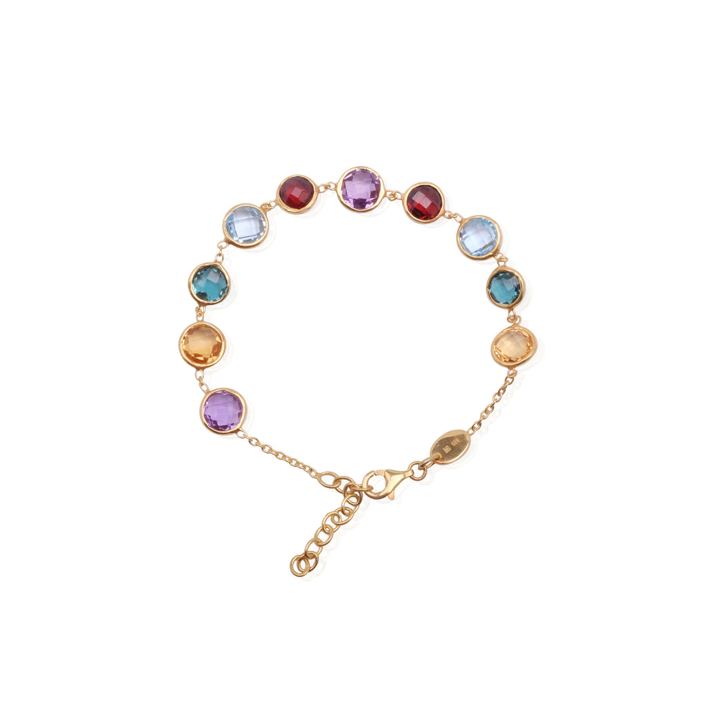 925 Silver Rainbow Collection Bracelet