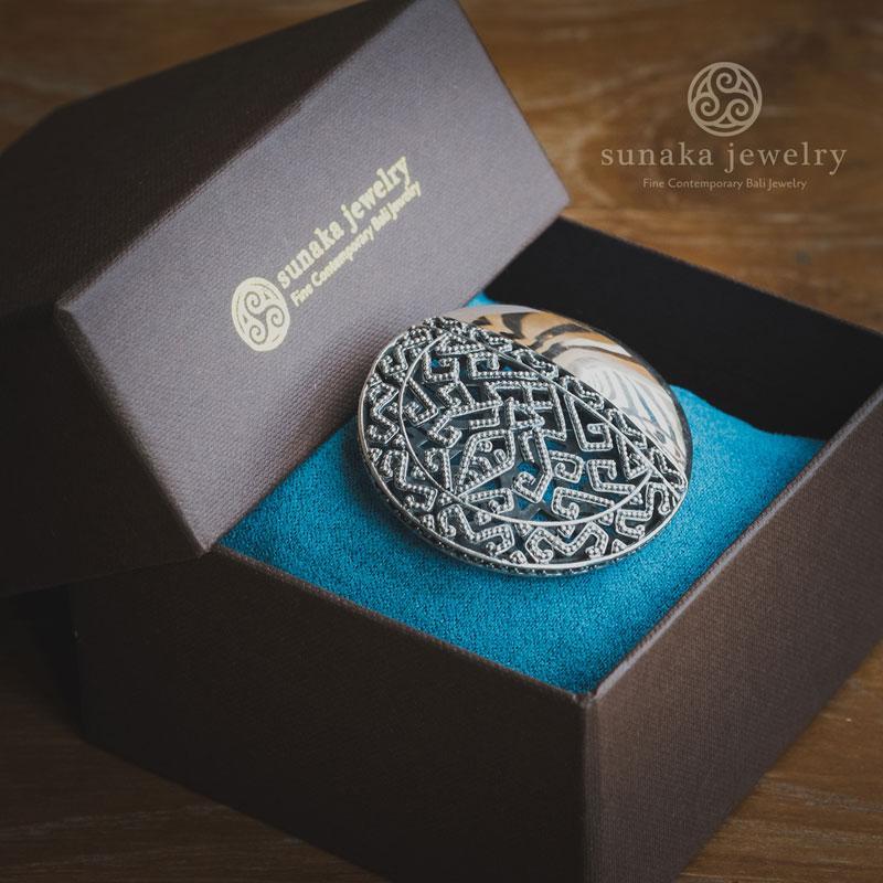 Bross Perak 925 Koleksi Songket Bali