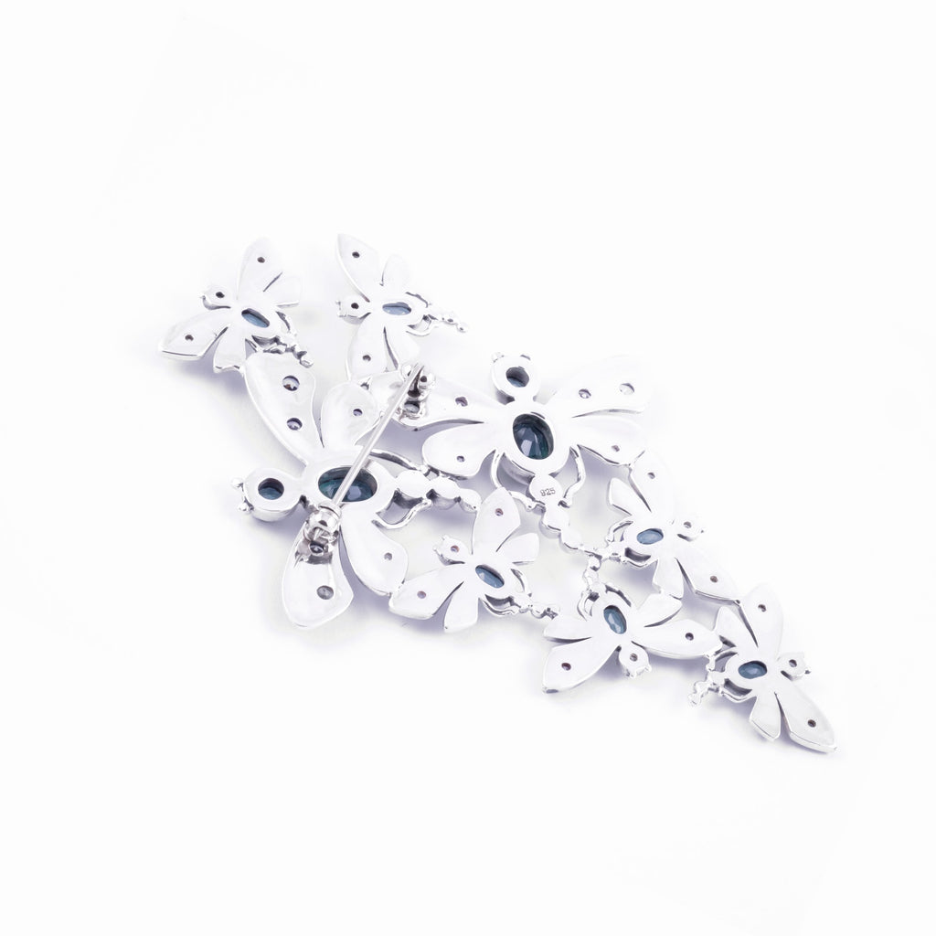 925 Sterling Silver Dragonfly Collection Brooch