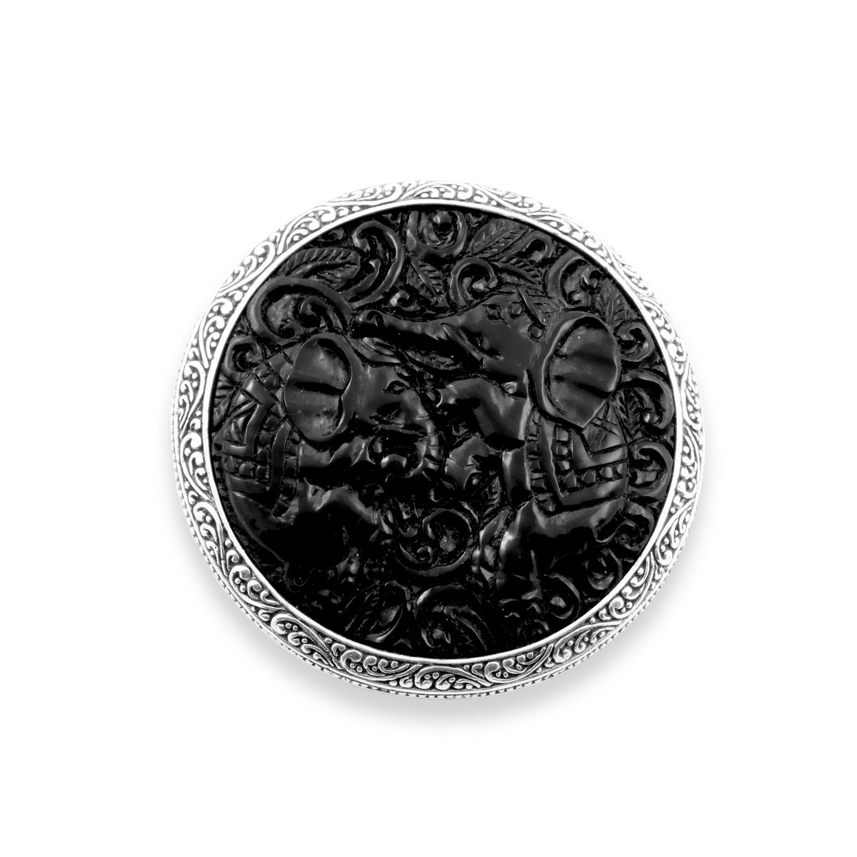 Bros Perak Koleksi Gajah Sterling Silver