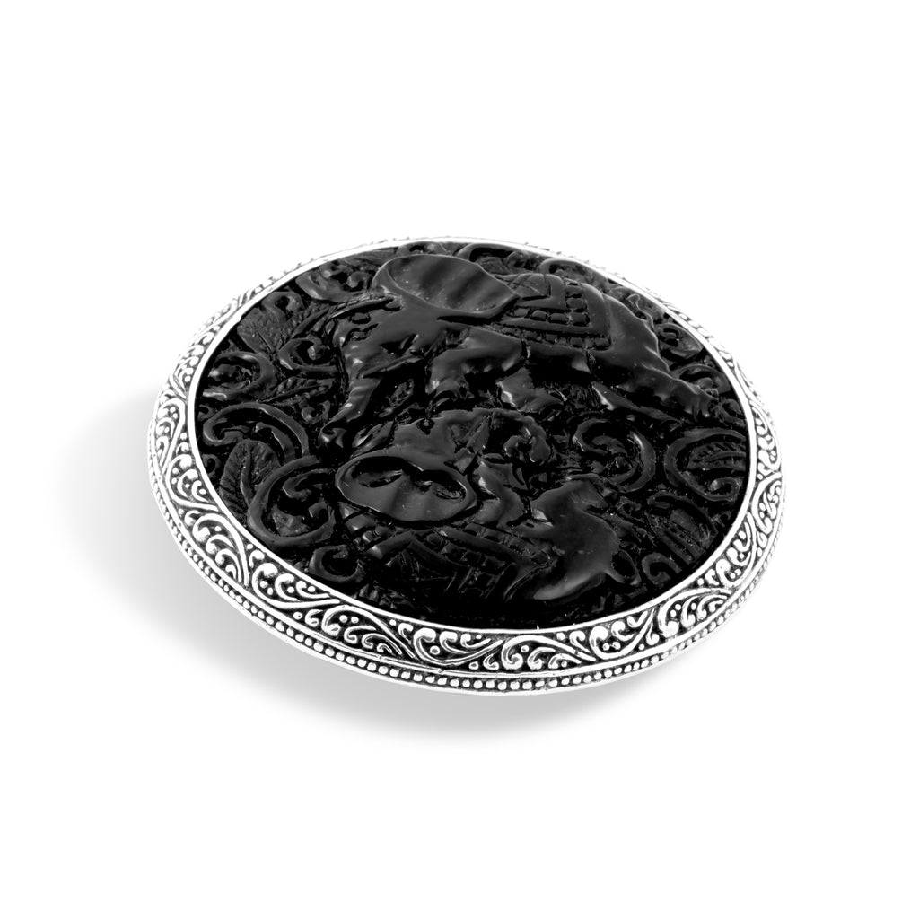 Sterling Silver Elephant Collection Silver Brooch