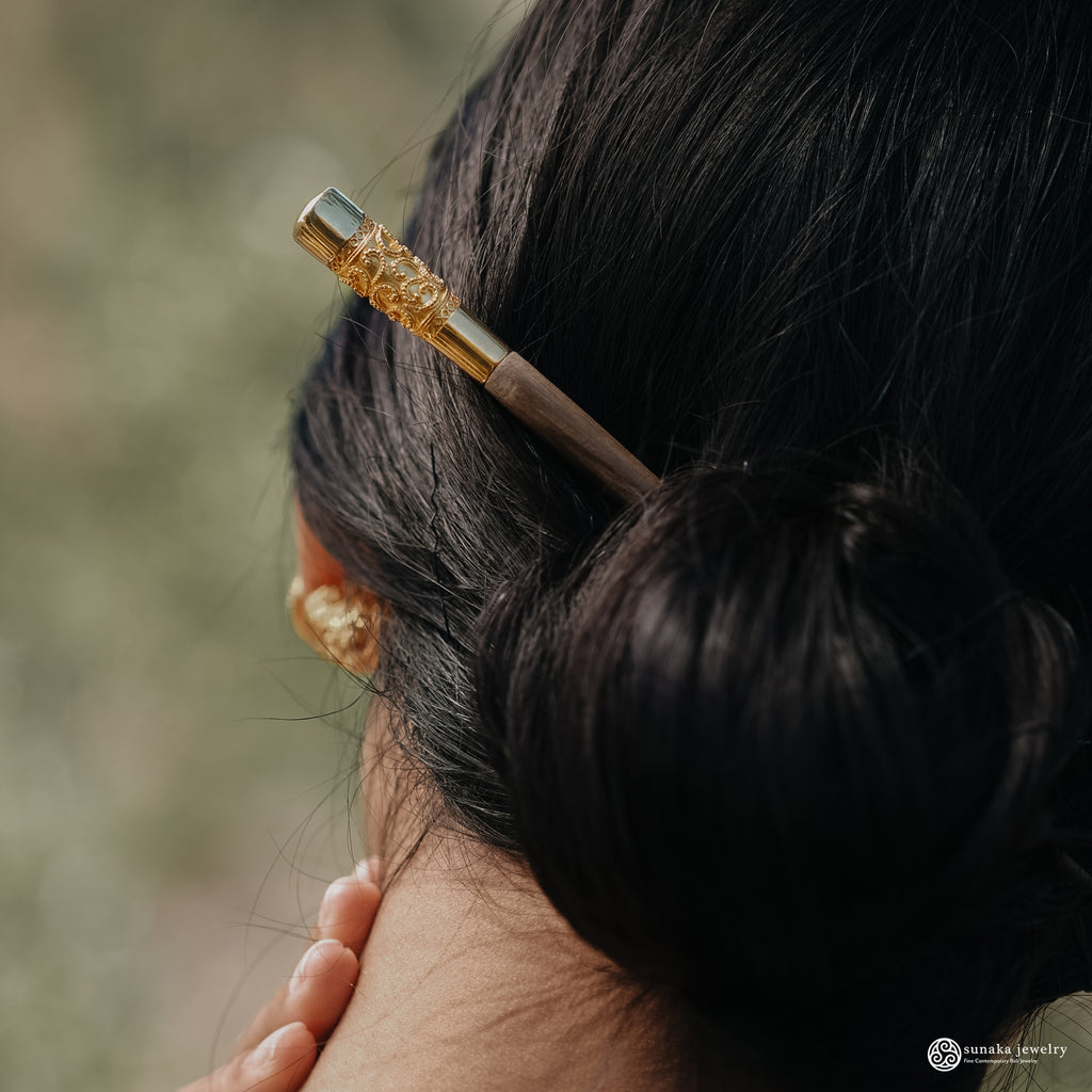 Cucuk Perak Ombak Segara Balinese Traditional Hairpiece Collection