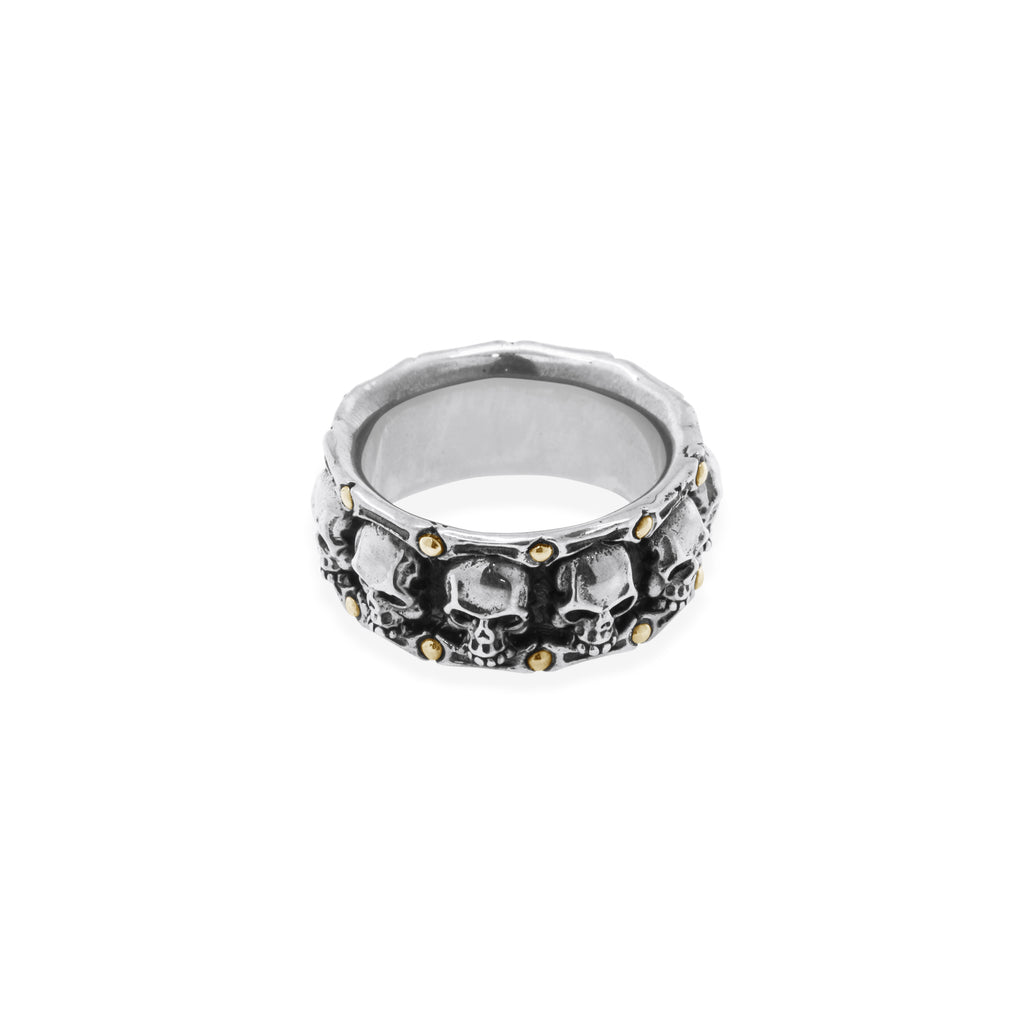 Sterling Silver 925 Trunyan Band Ring