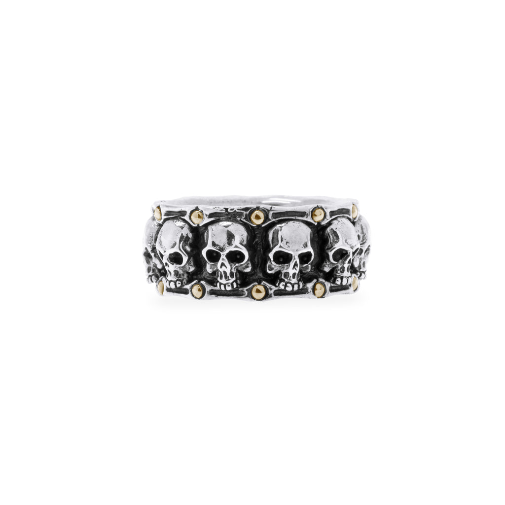 Sterling Silver 925 Trunyan Band Ring