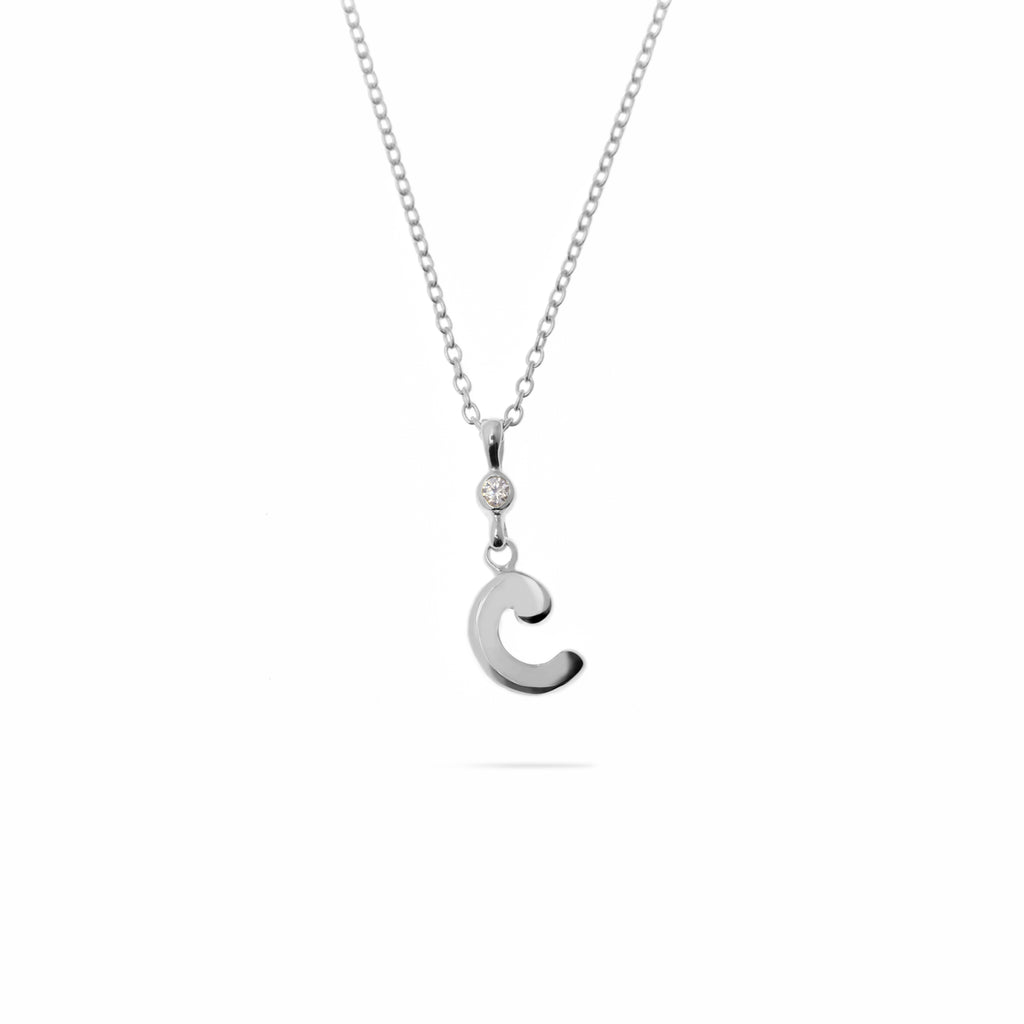 Pendant Alphabet Silver