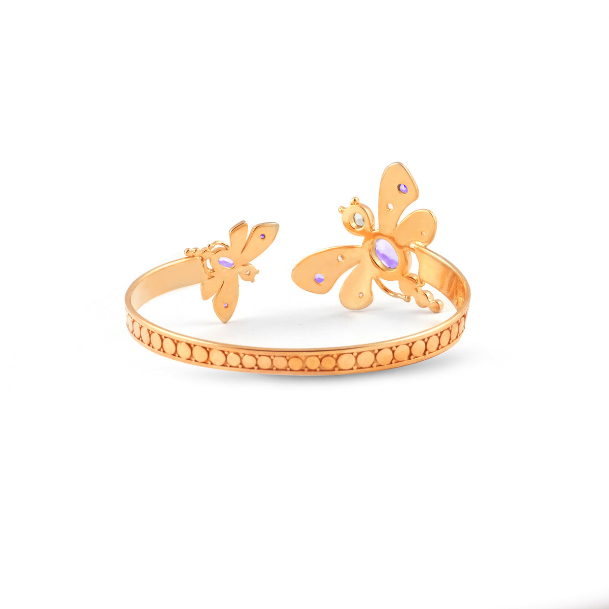 Gelang Silver Koleksi Capung Gold Plated Sterling Silver 925