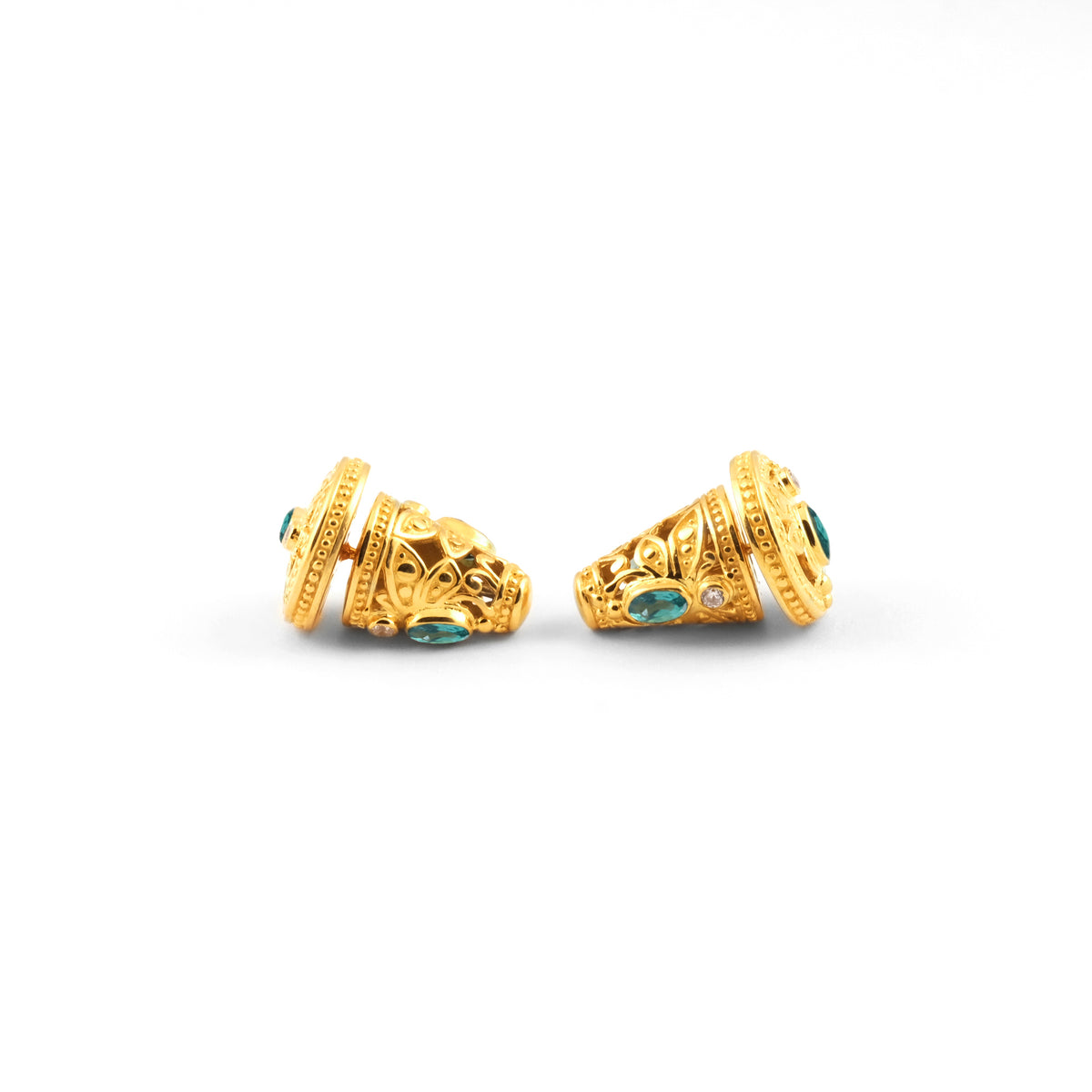 Subeng Mini Anting Tradisional Bali Koleksi Capung Gold Plated Sterling Silver 925