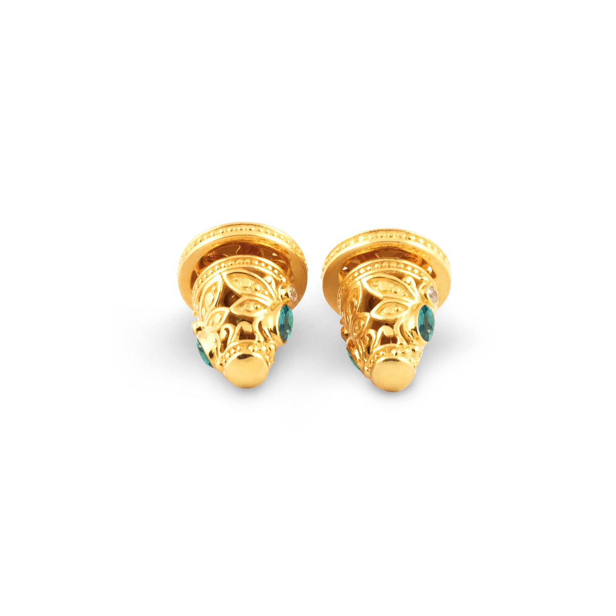 Subeng Mini Anting Tradisional Bali Koleksi Capung Gold Plated Sterling Silver 925