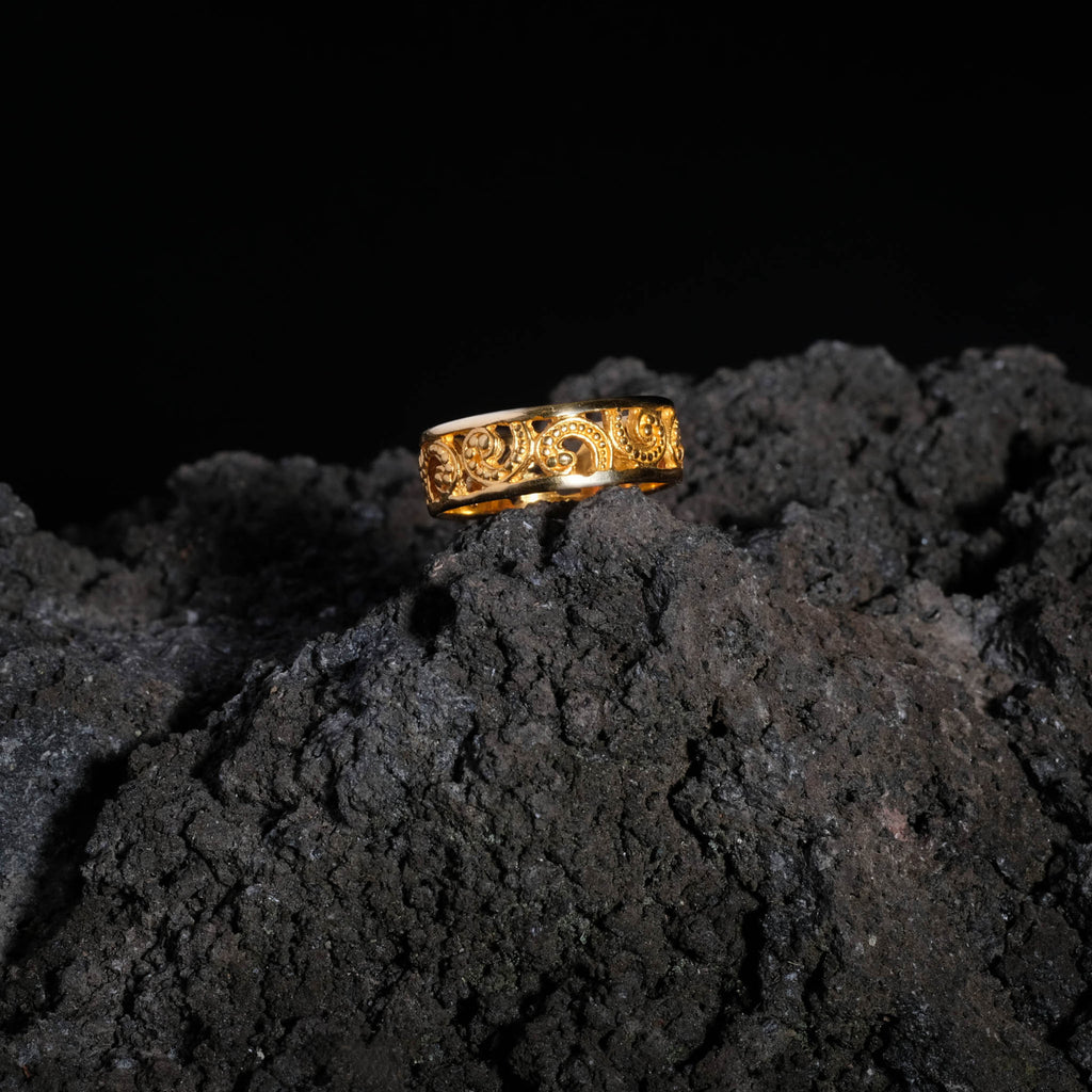 Small Band Ring 925 Silver Ombak Segara Collection Sterling Silver