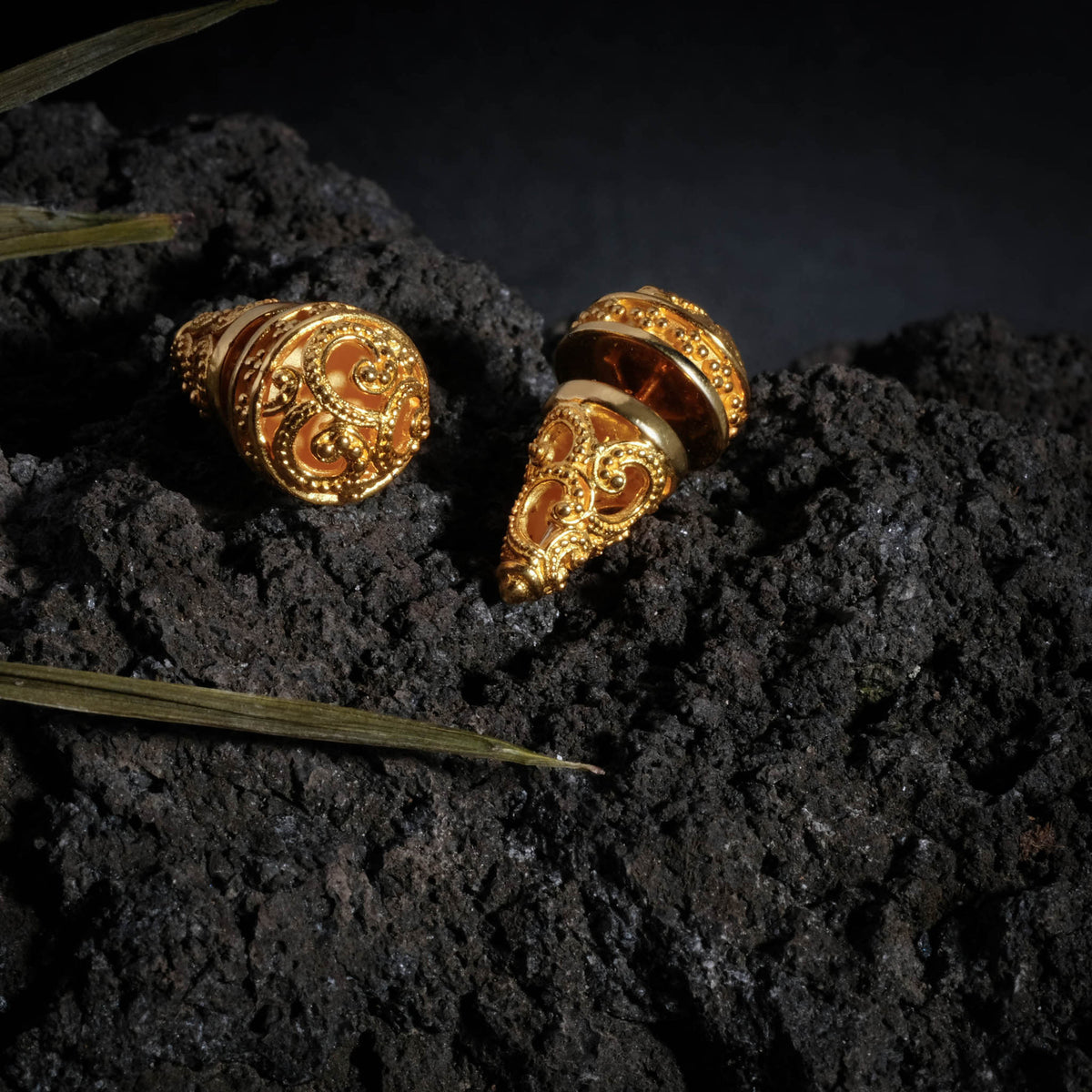 Anting Subeng Kecil Perak 925 Koleksi Ombak Segara Sterling Silver