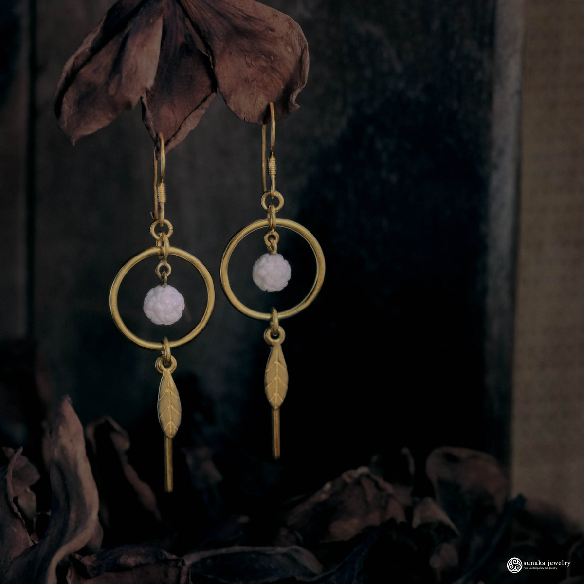 Anting Dangle Koleksi Jepun Sterling Silver 925