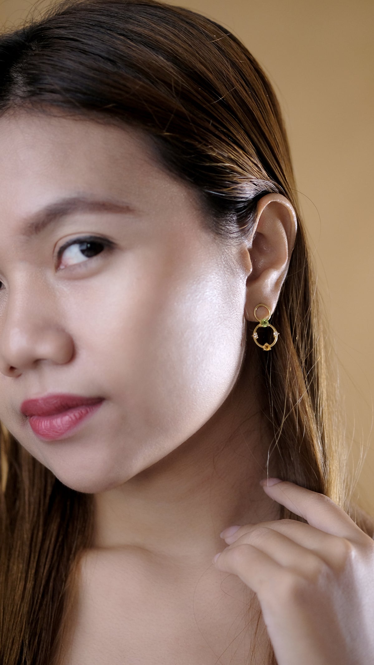 925 Sterling Silver Gold Plated Prong Stud Earrings Collection
