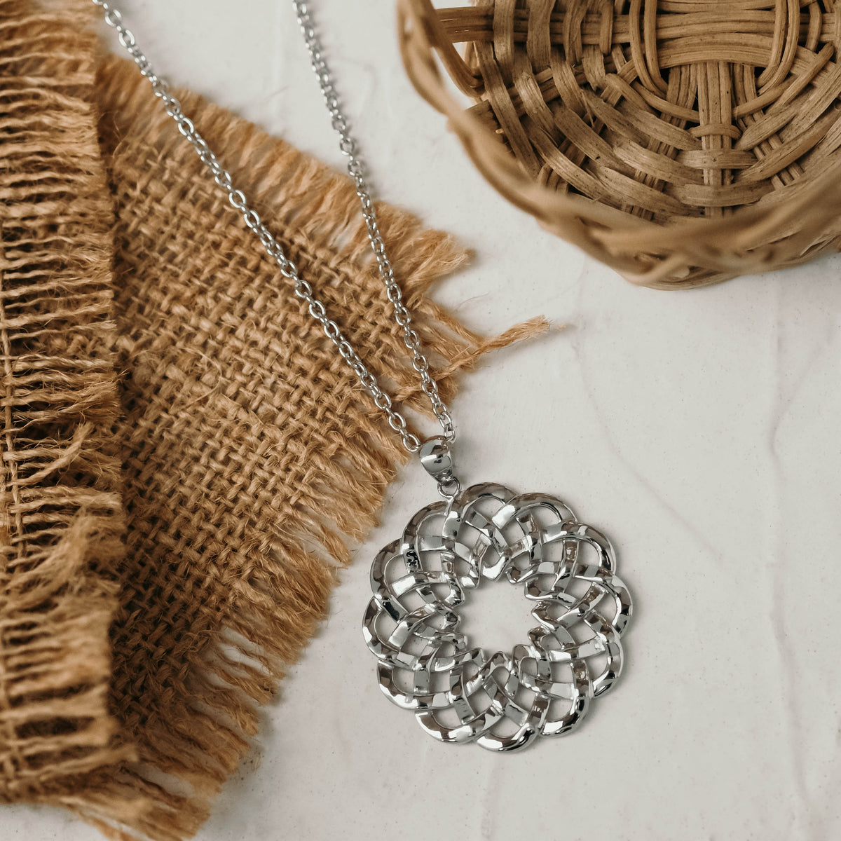 Sterling Silver 925 Chain Pendant Necklace