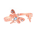 Gelang Silver Koleksi Capung Rose Gold Plated Sterling Silver 925