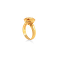 Cincin Coktail Capung Gold Plated Sterling Silver 925