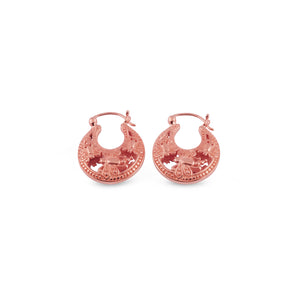 Anting Besar Capung Collection Hoop Earrings Rose Gold